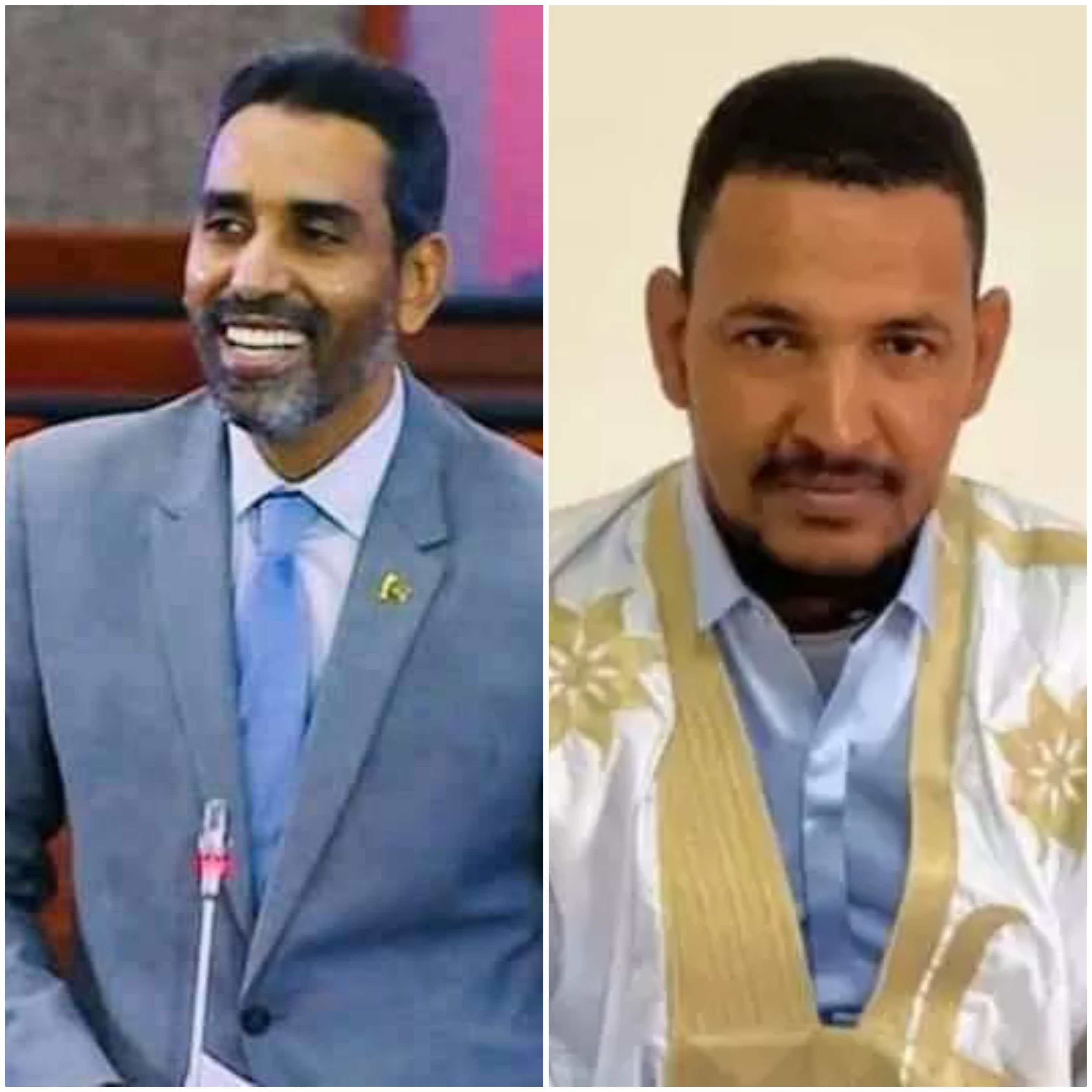 النائب محمد بوي ولد الشيخ محمد فاضل والأستاذ نوح عيسى 