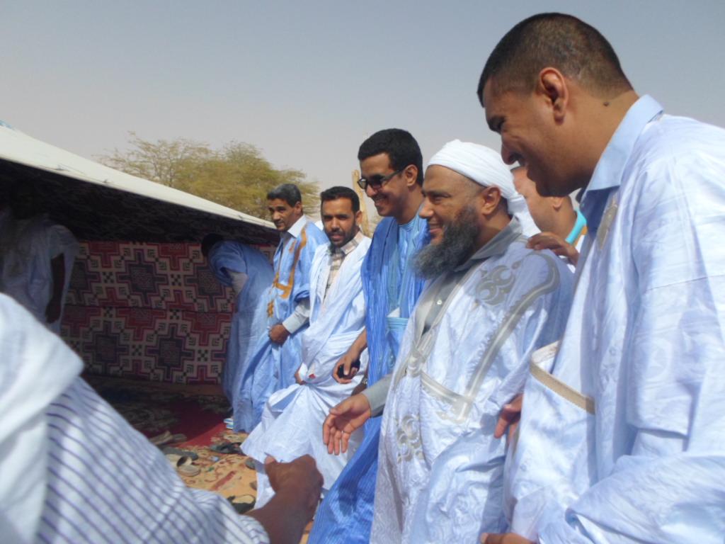 صورة من الاستقبال